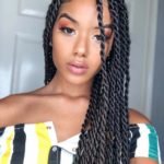 Shiny Senegalese Twists