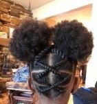 Double Buns With Twists