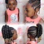 Side Ponytail With Cornrows
