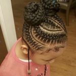 Stitch Braids Double Buns