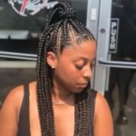 Stitch Braids High Ponytail