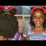 Two Strand Twist Out With Double Buns