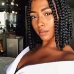 Bob Length Braids on Natural Hair