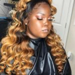 Half Up Half Down Ombre Ponytail