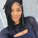 Side Swept Braids on Natural Hair