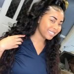 Voluminous Curly High Ponytail