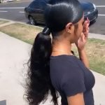 Wraparound Low Ponytail