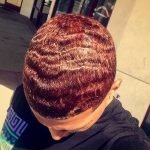 Waves on Red Hair