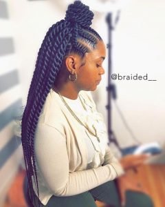 Cornrows and Twists