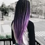Lavender Ombre Box Braids