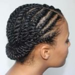 Simple Flat Twist Protective Style