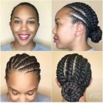 Sleek Flat Twist Low Bun