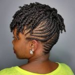 Sleek Flat Twist Updo