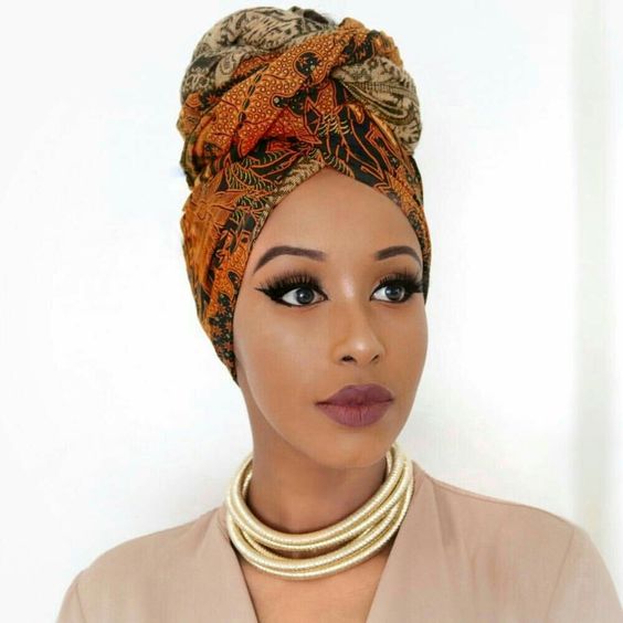 Classic Patterned Head Wrap | Black hair tribe