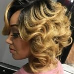 Curly Blonde Ombre Weave