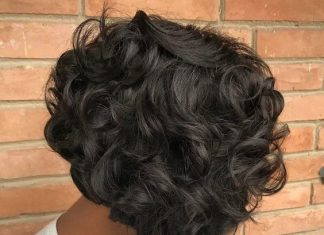 Curly Stacked Bob Sew-In