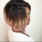 Ombre Stacked Bob