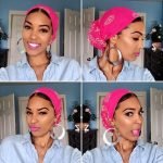 Pink Head Wrap