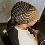 Chunky Mohawk Cornrows