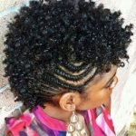 Mohawk Braid Out