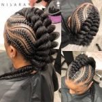 Multi-SIzed Mohawk Braids