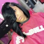 Asymmetrical Bob WIg