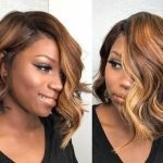 Asymmetrical Golden Brown Wig