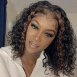 Curly Two-Toned Lacefront Wig