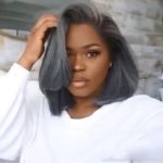 Grey Bob Length Wig