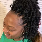 Half Up Half Down Spring Twists