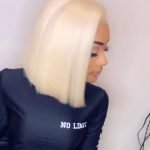 Platinum Blonde Bob Wig