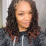 Reddish Brown Ombre Spring Twists