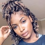 Short Two Toned Spring Twists