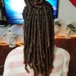 Spring Twists With Half Up High Bun