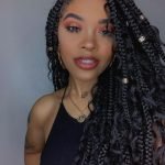 Box-braids-curls-weave