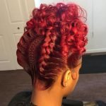 curly-red-weave-updo