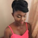 chignon wrap on blowout