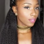 french braid half sew in