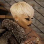 platinum blonde 27 piece wig with undercut