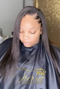 side part sew in
