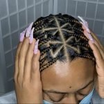thin-triangle-part-box-braids-using-rubber-band-method