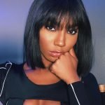 bob with bangs quick weave