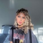 blonde butterfly locs bob