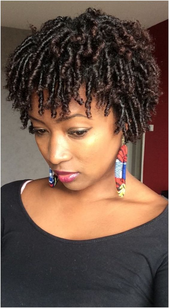 Comb Coils and Comb Twist on Short Hair