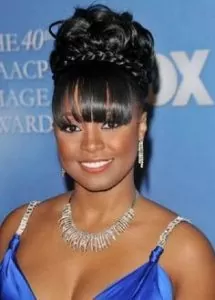 Fringes, Braids and a Bun