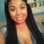 Side Box Braid Bun