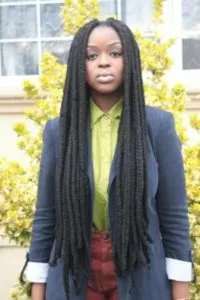 super long yarn braids