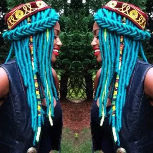 fishtail yarn braids