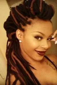 two tone yarn braids