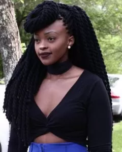 long yarn braids